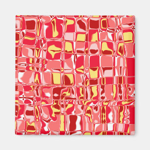 Imã Abstrato Mosaico