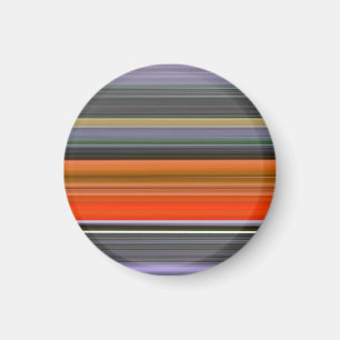 Imã Abstrato nº 1: Laranja e cinza