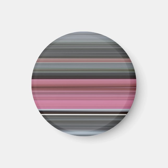 Imã Abstrato nº 1: Rosa e cinza (Frente)