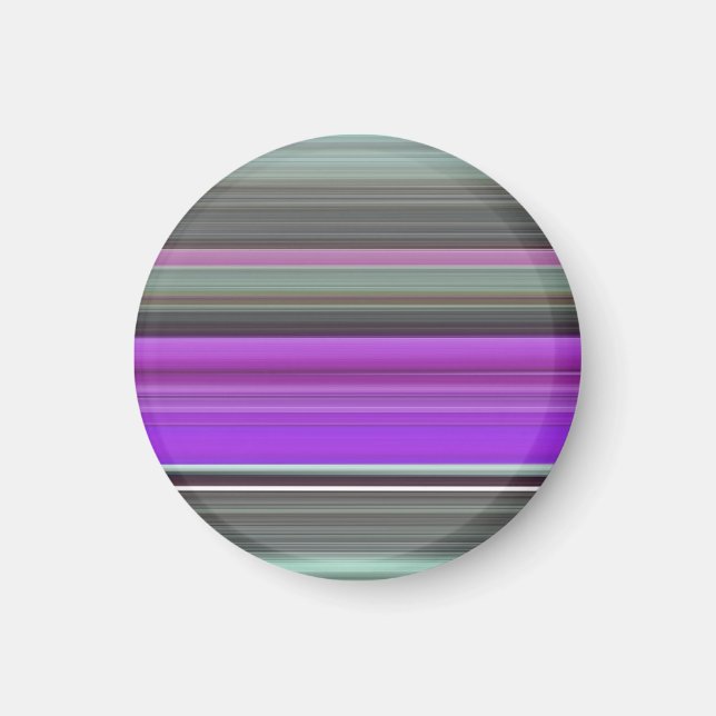 Imã Abstrato nº 1: Roxo e cinza (Frente)