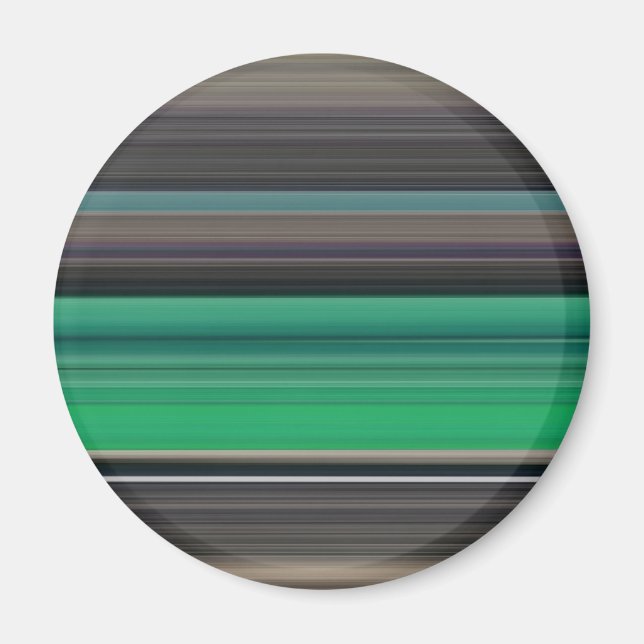 Imã Abstrato nº 1: Verde e cinza (Frente)