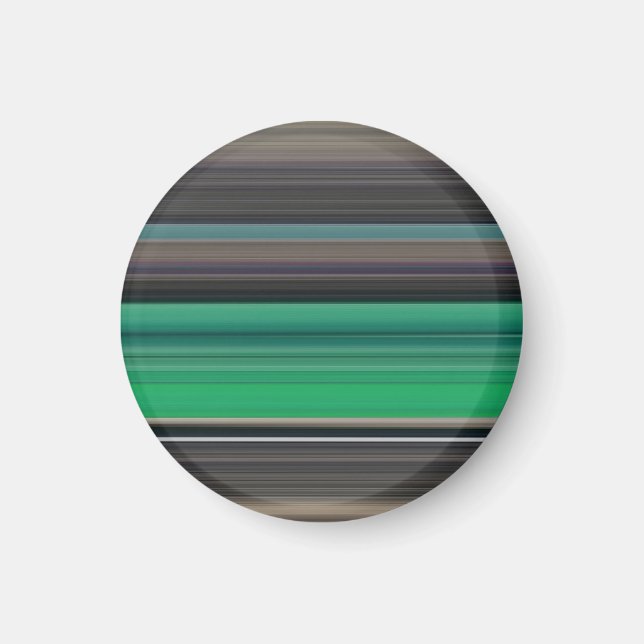 Imã Abstrato nº 1: Verde e cinza (Frente)