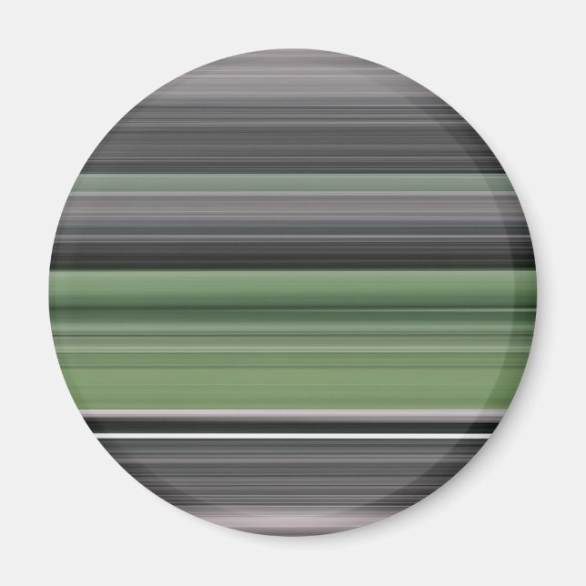 Imã Abstrato nº 1: Verde-oliva e cinza (Frente)