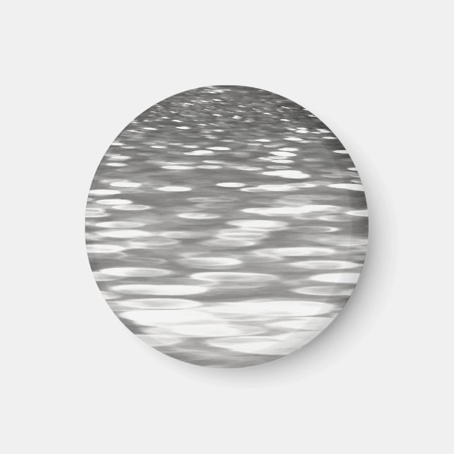 Imã Abstrato nº 3: Agulhador de cinza prateada (Frente)