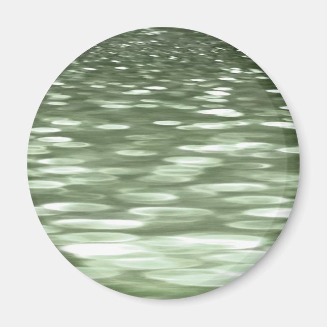 Imã Abstrato nº 3: borrão verde-oliva (Frente)