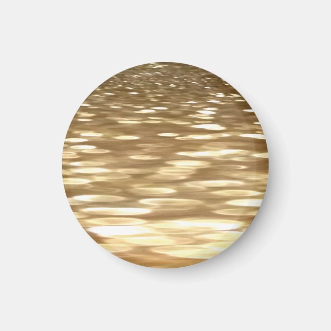 Imã Abstrato nº 3: Shimmer Dourado (Frente)