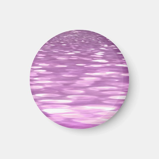 Imã Abstrato nº 3: Shimmer Lilac (Frente)