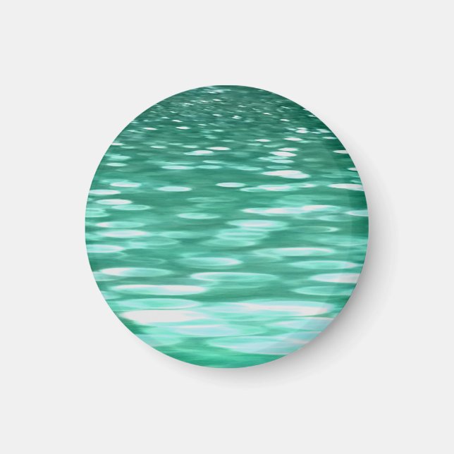 Imã Abstrato nº 3: Shimmer Verde (Frente)