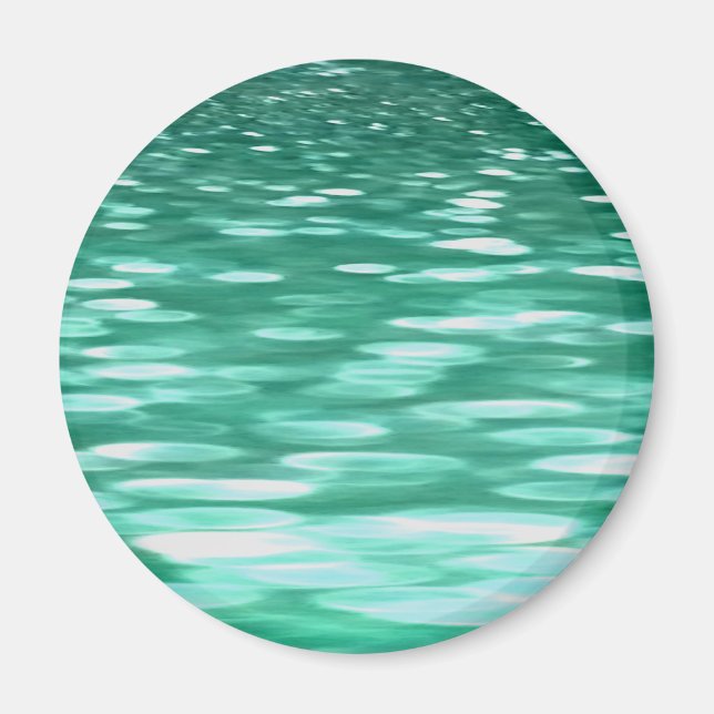 Imã Abstrato nº 3: Shimmer Verde (Frente)