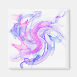 Imã Abstrato Smoke na água