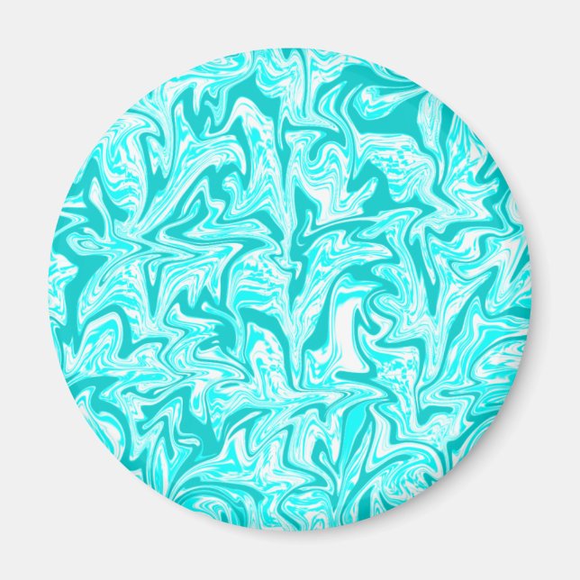 Imã Abstrato Swirl (Frente)