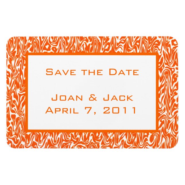 Ímã Abstrato Swirl (Horizontal)