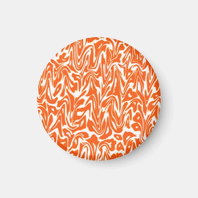 Imã Abstrato Swirl (Frente)