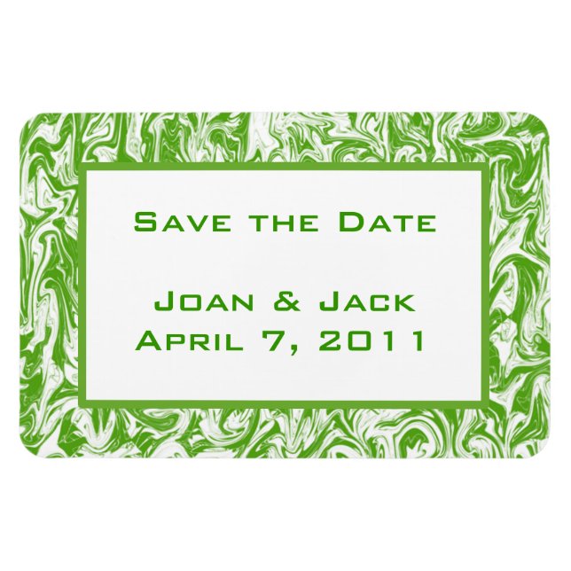 Ímã Abstrato Swirl (Horizontal)