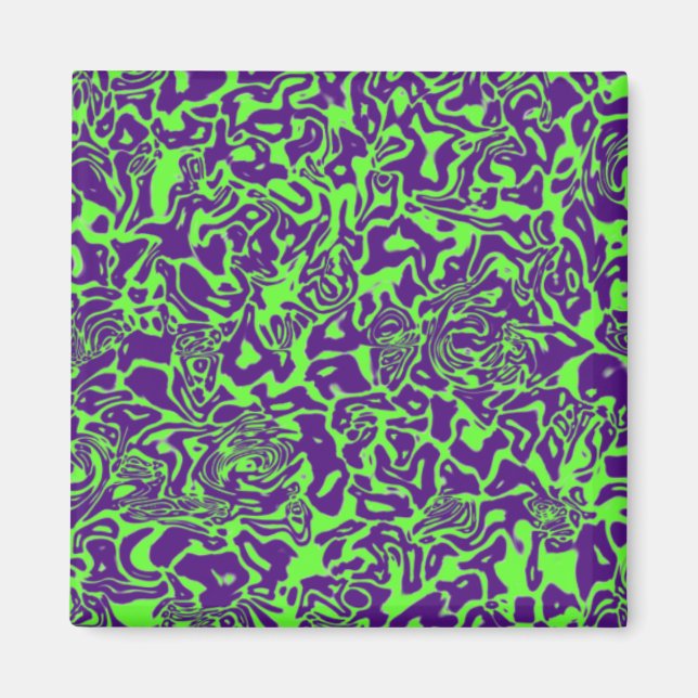 Imã Abstrato Swirl (Frente)