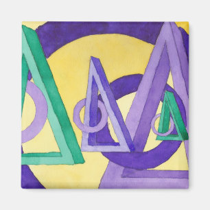 Imã Abstrato Triângulos