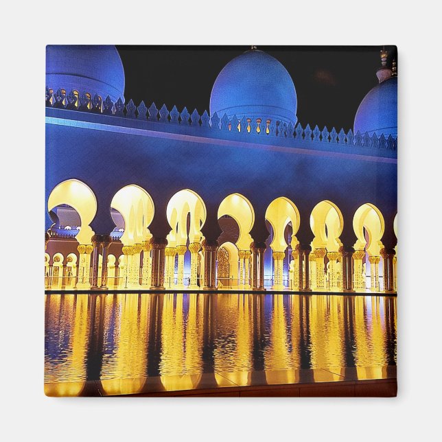 Imã Abu Dhabi Mosk (Frente)