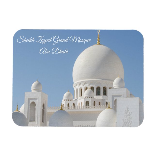 Ímã Abu Dhabi | Sheik Zayed Grande Mesquita (Horizontal)
