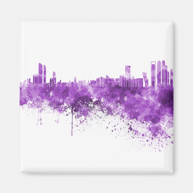 Imã Abu Dhabi skyline (Frente)