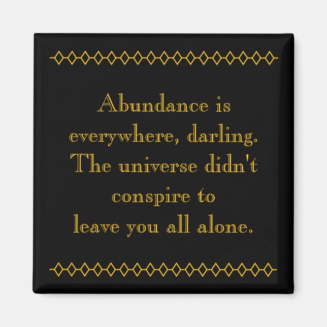 Imã Abundant Abundance (Frente)