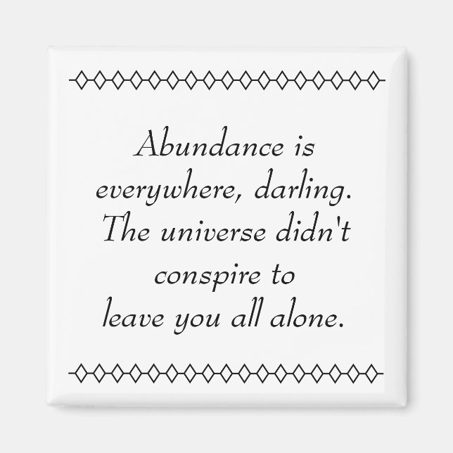 Imã Abundant Abundance (Frente)