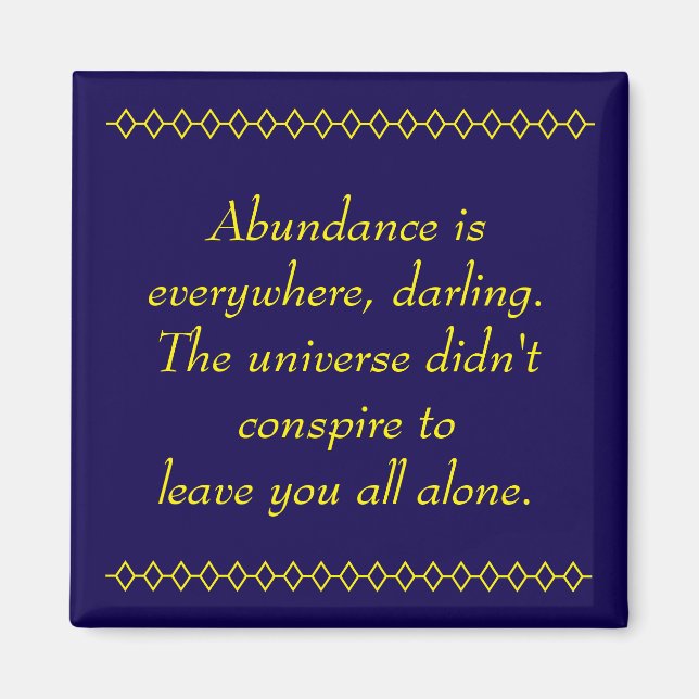 Imã Abundant Abundance (Frente)
