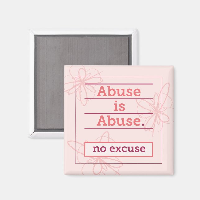 Imã Abuso é Abuso Sem Desculpa para Abuso Narcisista (Front/Back)
