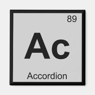 Imã Ac - Música de Acordeão Tabela Periódica Química