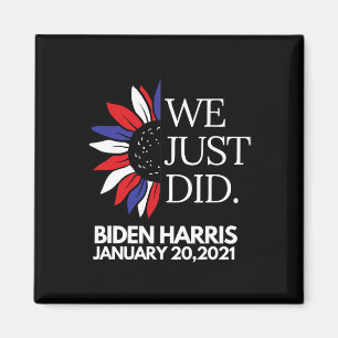 Imã Acabou De Fazer Flower Biden Harris Inauguração Di