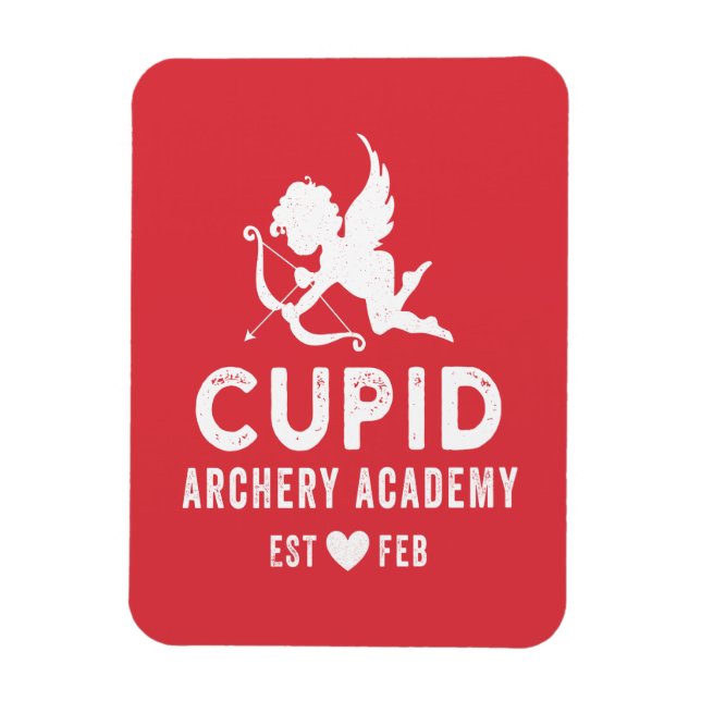 Ímã Academia Cupid Archery (Vertical)