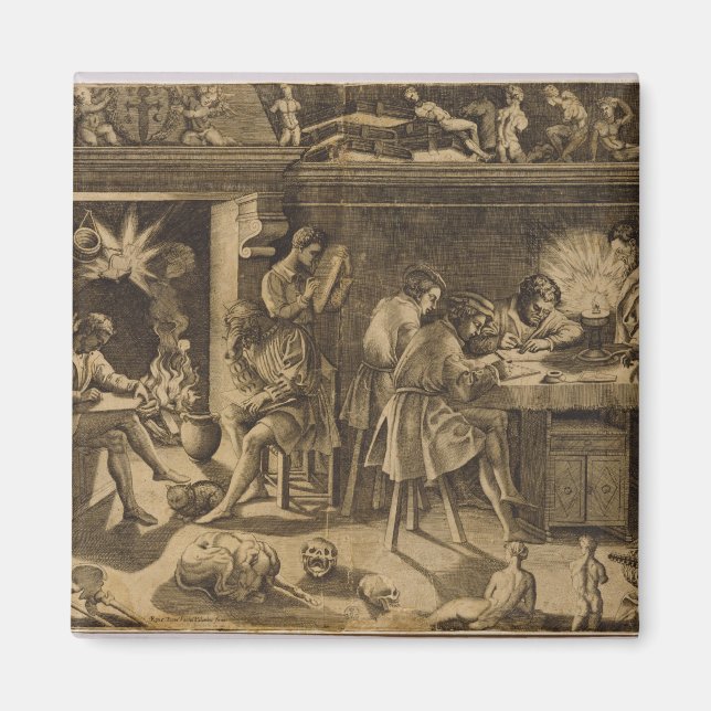 Imã Academia de Baccio Bandinelli, 1547 (Frente)