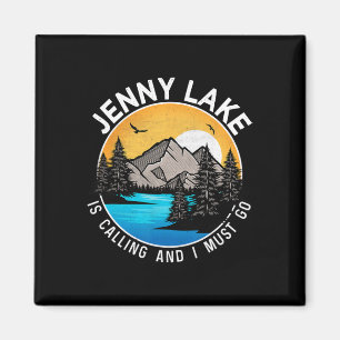 Imã Acampamento de Barcos de pesca - Lago Jenny Lakevi