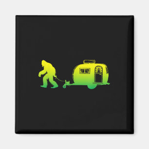 Imã Acampamento de Motorhome Bigfoot Rv Sasquatch Camp