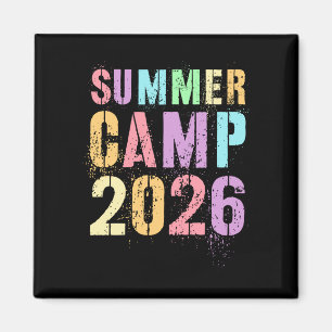 Imã Acampamento de verão fofo 2026 diretor de equipe d