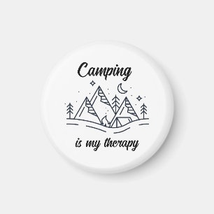 Imã Acampamento é minha terapia simples na moda minima