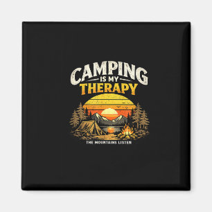 Imã Acampamento é terapia design de acampamento ao ar