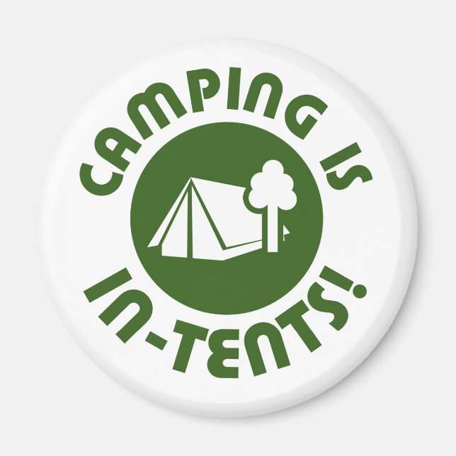 Imã Acampamento em tendas (Frente)