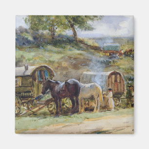 Imã Acampamento Gypsy, Appleby, 1919