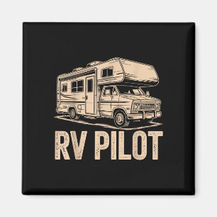 Imã Acampamento Rv trailer piloto viagem aventura