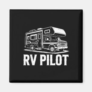 Imã Acampamento RV trailer piloto viagem de aventura 