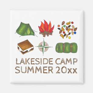 Imã Acampamento Tent Compass Campfire Sleing Bag