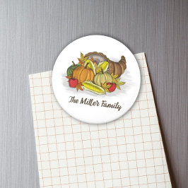 Imã Ação de Graças Colheita de outono de Vegetais