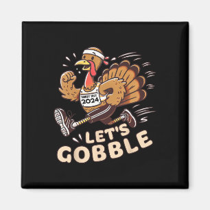 Imã Ação de Graças Correndo na Turquia Trot 2024 Gobbl