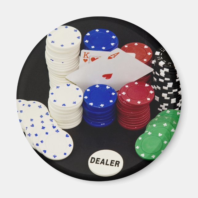 Imã Ace King (Frente)