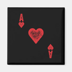 Imã Ace Of Hearts Card Costume