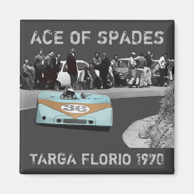 IMÃ ACE OF SPADES (Frente)