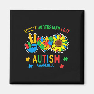 Imã Aceitar Entender Amar Autismo Conscientização Gira