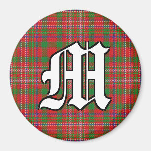 Imã Acentos Xadrez Tartan do Clã MacAlister