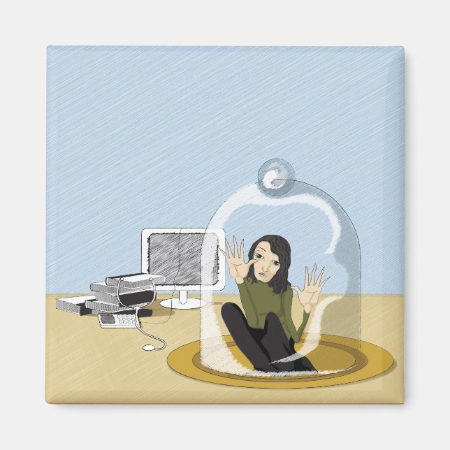 Imã acesso negado (Frente)