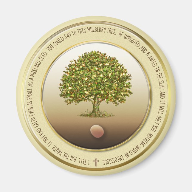 Imã Acessório da Cozinha Baptism Faith Cozinha de Seme (Frente)